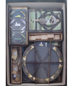 Box Insert for BARRAGE (Base game + The Leeghwater project expansion + 5-player expansion)