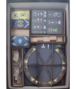 Box Insert for BARRAGE (Base game + The Leeghwater project expansion + 5-player expansion)