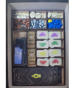 Box Insert for BARRAGE (Base game + The Leeghwater project expansion + 5-player expansion)