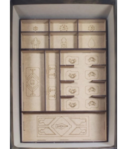 Box Insert for BARRAGE (Base game + The Leeghwater project expansion + 5-player expansion)