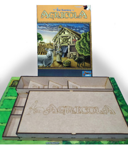 Box Insert for AGRICOLA (Base game + 5-6 Player expansion)