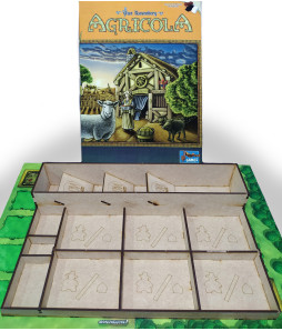 Box Insert for AGRICOLA (Base game + 5-6 Player expansion)
