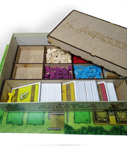 Box Insert for AGRICOLA (Base game + 5-6 Player expansion)