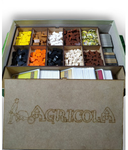 Box Insert for AGRICOLA (Base game + 5-6 Player expansion)