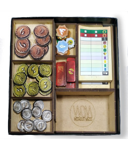 Box Insert for 7 WONDERS DUEL (Base game + Agora exp + Pantheon exp)