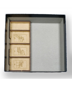 Box Insert for 7 WONDERS DUEL (Base game + Agora exp + Pantheon exp)