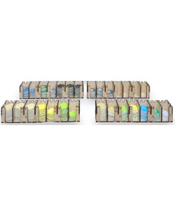 Box Insert for THE CASTLES OF BURGUNDY (Maldito Games Edition or 20th anniversary Edition)