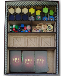 Box Insert for THE CASTLES OF BURGUNDY (Maldito Games Edition or 20th anniversary Edition)