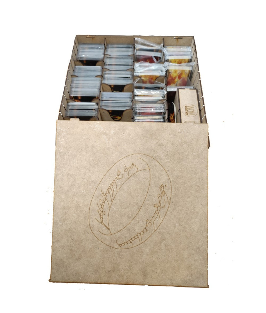 Box for THE LORD OF THE RINGS (The card game) (Base game + expansions)