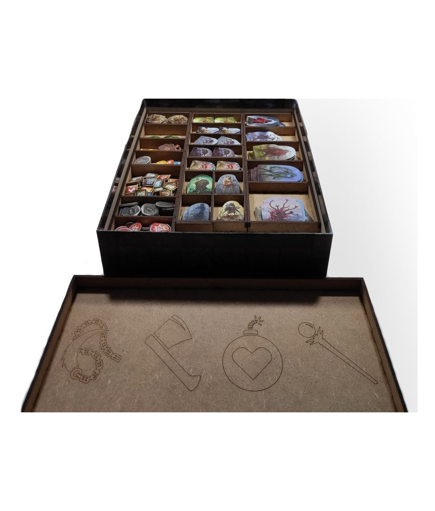 Box Insert for GLOOMHAVEN "JAWS OF THE LION"