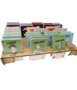 Box Insert for Food Chain Magnate base (English)