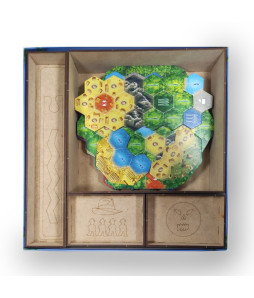 Box Insert for EL DORADO (Base game + Heroes & Hexes expansion)