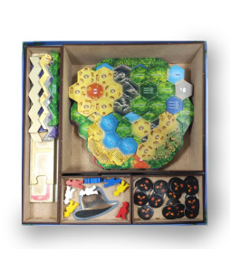 Box Insert for EL DORADO (Base game + Heroes & Hexes expansion)