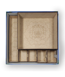 Box Insert for EL DORADO (Base game + Heroes & Hexes expansion)