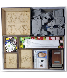 Box Insert for DICE HOSPITAL (Base game + Community Care expansion + Deluxe expansion)