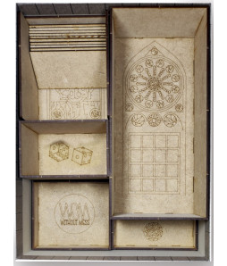 Box Insert for SAGRADA (Base game + 5-6 Player expansion + Life expansion + Glory expansion)