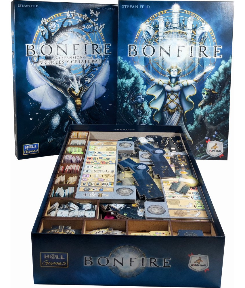 Box Insert for BONFIRE (Base game + Trees and Creatures Expansion)