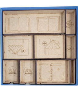 Box Insert for THE QUACKS OF QUEDLINBURG (Base game + The Herb Witches exp. + The Alchemists exp.)