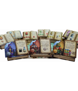 Box Insert for THE QUACKS OF QUEDLINBURG (Base game + The Herb Witches exp. + The Alchemists exp.)
