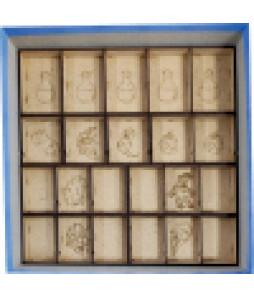 Box Insert for THE QUACKS OF QUEDLINBURG (Base game + The Herb Witches exp. + The Alchemists exp.)