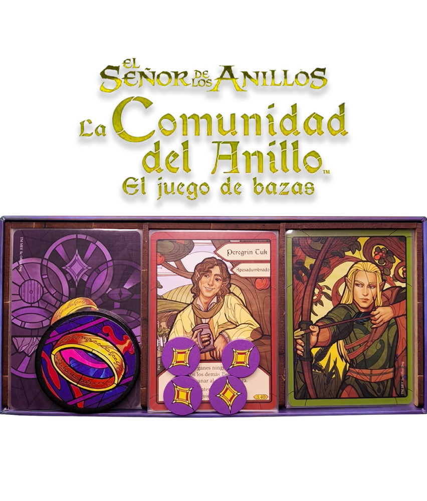 Inserto Compatible con LA COMUNIDAD DEL ANILLO: EL JUEGO DE BAZAS