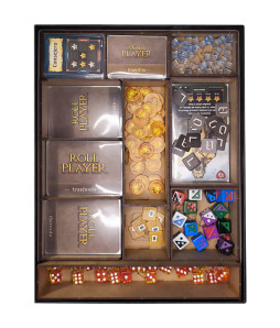 Box Insert for ROLL PLAYER (Base Game + Expansion or Expansion)