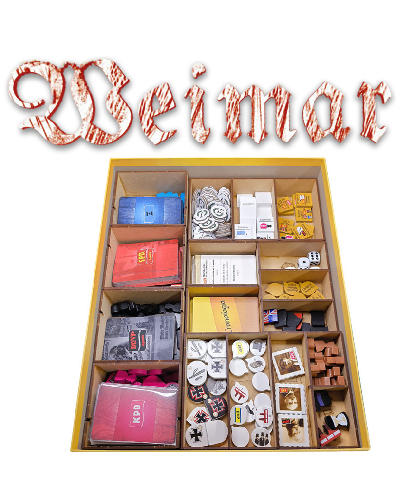 [Pre-Venta 01/05/2025] Inserto Compatible con WEIMAR: LA LUCHA POR LA DEMOCRACIA