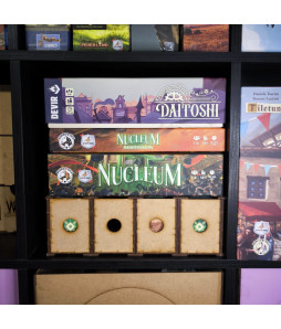 WOM Accessories: Card Storage Box with Drawers (Horizontal)