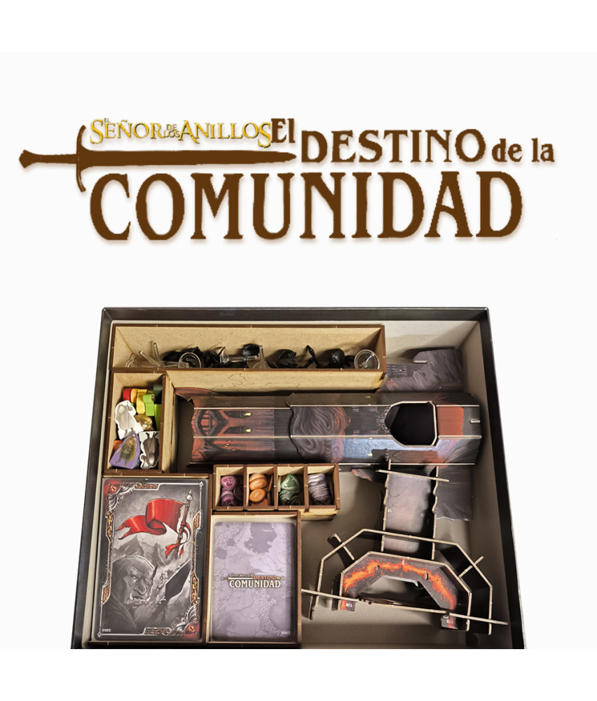 [Pre-Venta 18/09/2025] Inserto Compatible con EL SEÑOR DE LOS ANILLOS: EL DESTINO DE LA COMUNIDAD