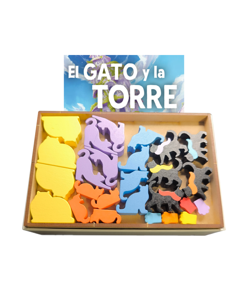 Box Insert for CAT AND THE TOWER