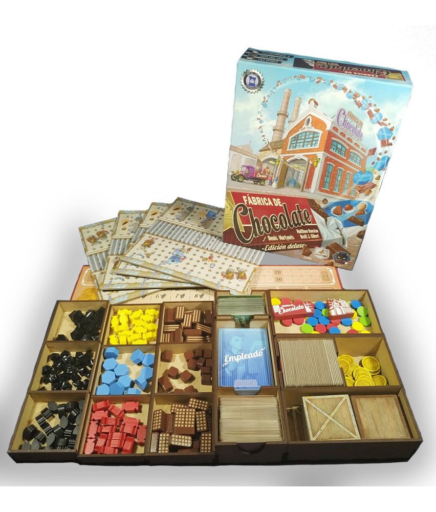 Box Insert for CHOCOLATE FACTORY