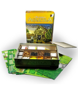 Box Insert for AGRICOLA (Base game + 5-6 Player expansion)