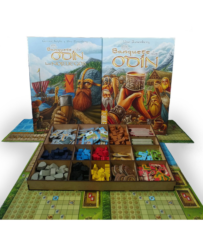 Box Insert for A FEAST FOR ODIN (Base game + The Norwegians Expansion)