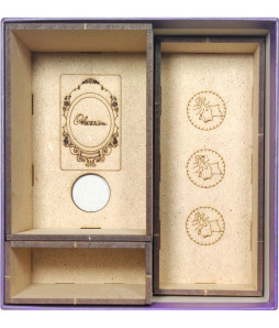 Box Insert for OBSESSION (Base game + Upstairs, Downstairs Exp. + Additional Tiles Exp. + Wessex Exp.)